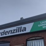 New sign for Gardenzilla Lawn & Garden
