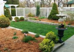 Mulch Installation services for a property on St. Clair West (Toronto)